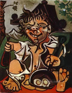  bob canvas - El Bobo 1959 cubism Pablo Picasso
